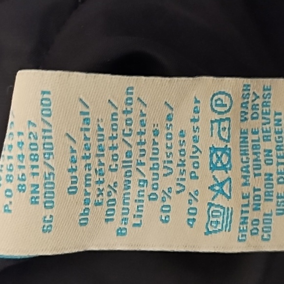 Boden Navy 100% Cotton Velvet Midi Dress W/ Embroidery Detail - Picture 11 of 11